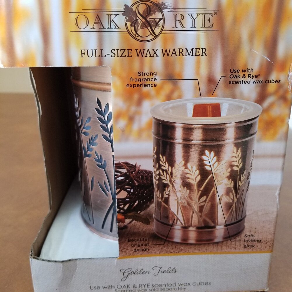 Oak & Rye Wax Warmer - Golden Fields